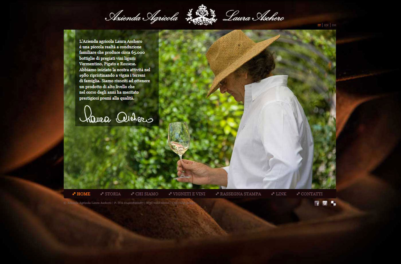 Azienda Agricola Laura Aschero website